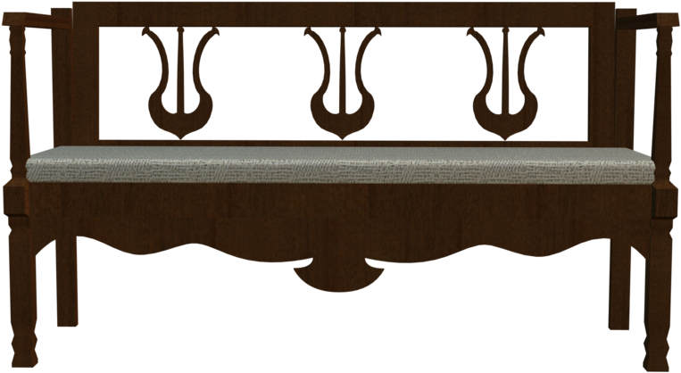 Transparent Snowy Bench Png Clipart - Furniture (900x720)