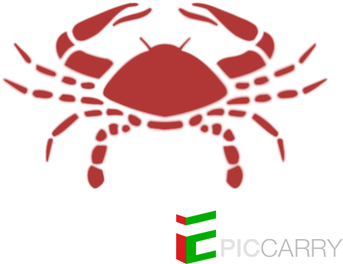 Pinchy's Magical Crawdad Box - Cancer Horoscope Logo (500x500)