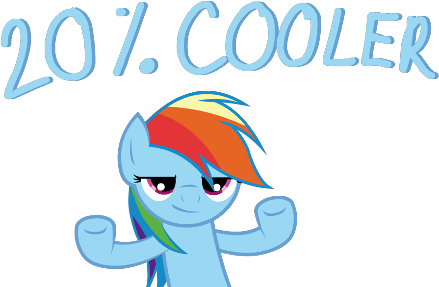 20% Cooler Rainbow Dash (970x630)