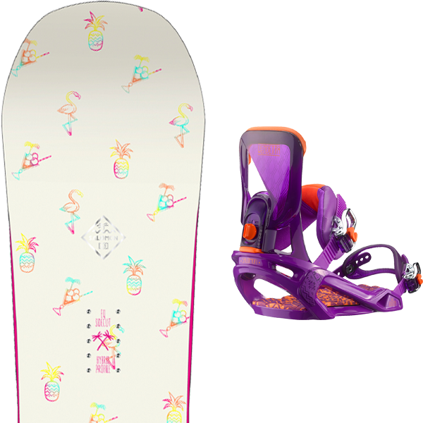 Salomon Oh Yeah 2016 Salomon Vendetta Purple/orange - Salomon Snowboards Vendetta Snowboard Binding - Women's (600x600)