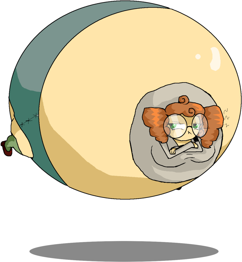 Inflation Cartoon Animal - Illustration (1024x1059)