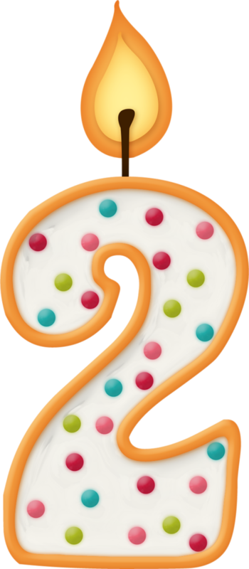 Яндекс - Фотки - Birthday Candle 2 Clipart (350x800)