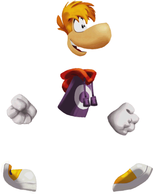 Oh Yeah, Baby I Have Sunglasses - Rayman Gif (553x720)