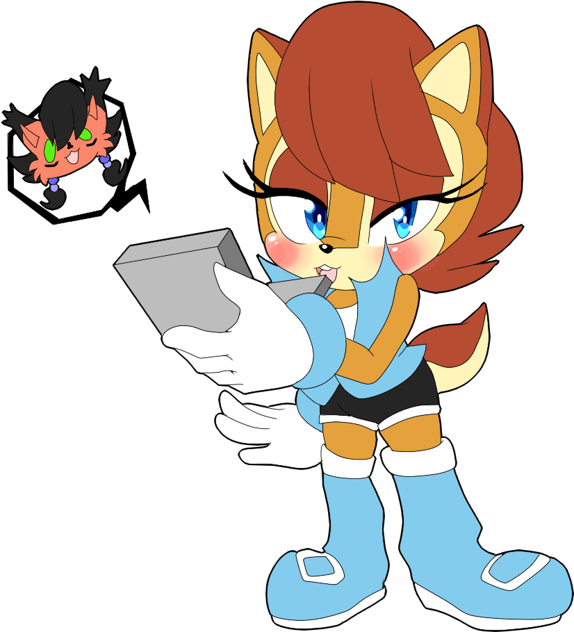 Sally Acorn Gif (1000x1000)