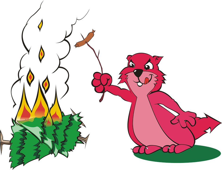 Marmot, Mammal, Rodent, Red, Pink, Sausage, Barbecue - Mammal (941x720)