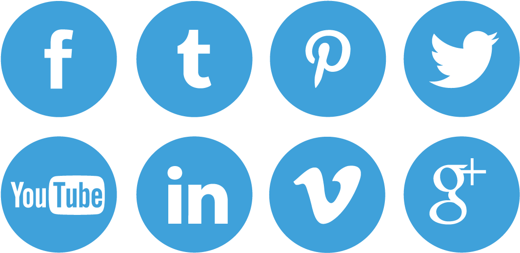 Social Media Social Network Facebook Icon - Social Media Icons Png (1123x570)