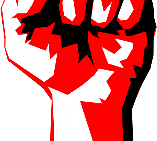 Fist Clipart - Hands Clenched Png (640x480)