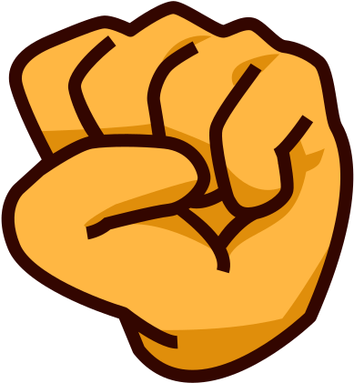 Raised Fist Emoji For Facebook, Email & Sms - Fist Emoji (512x512)