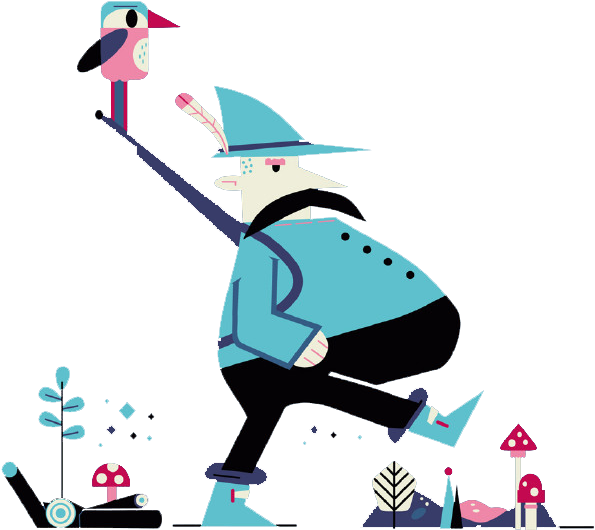 Flightless Bird Illustration - Illustration (690x695)