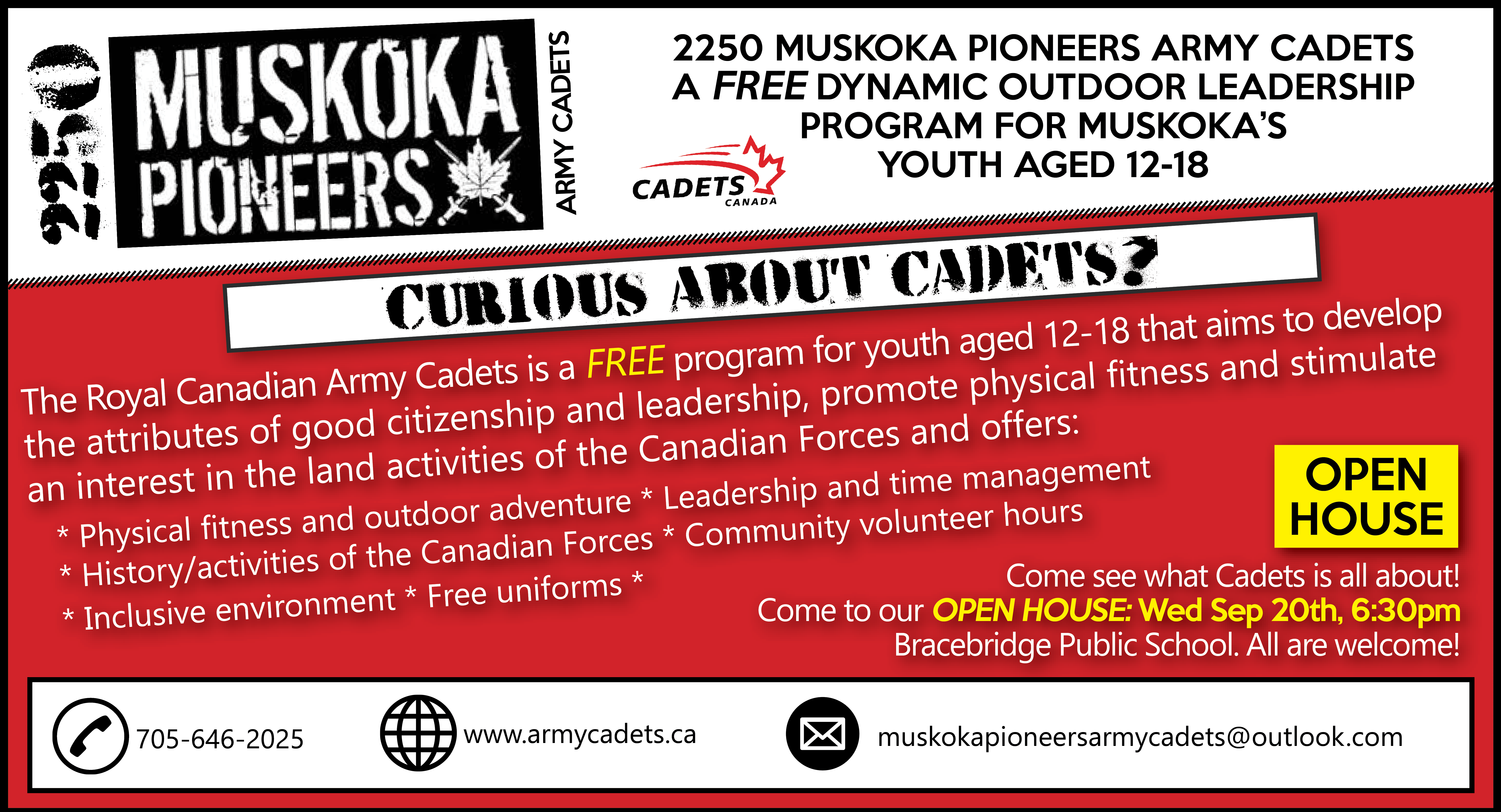 Muskoka Pioneers Army Cadets - Screenshot (6174x3342)