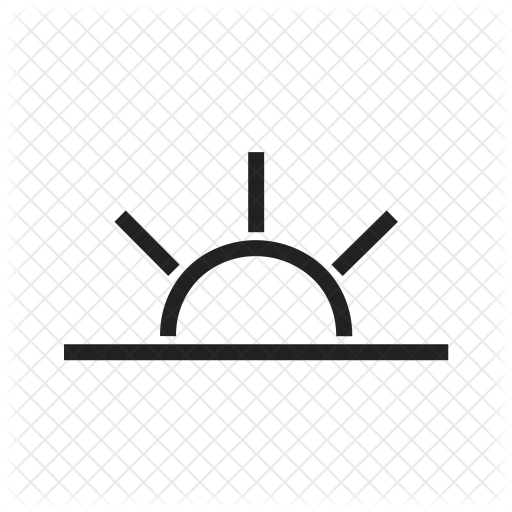 Sunrise Icon - Icon (512x512)