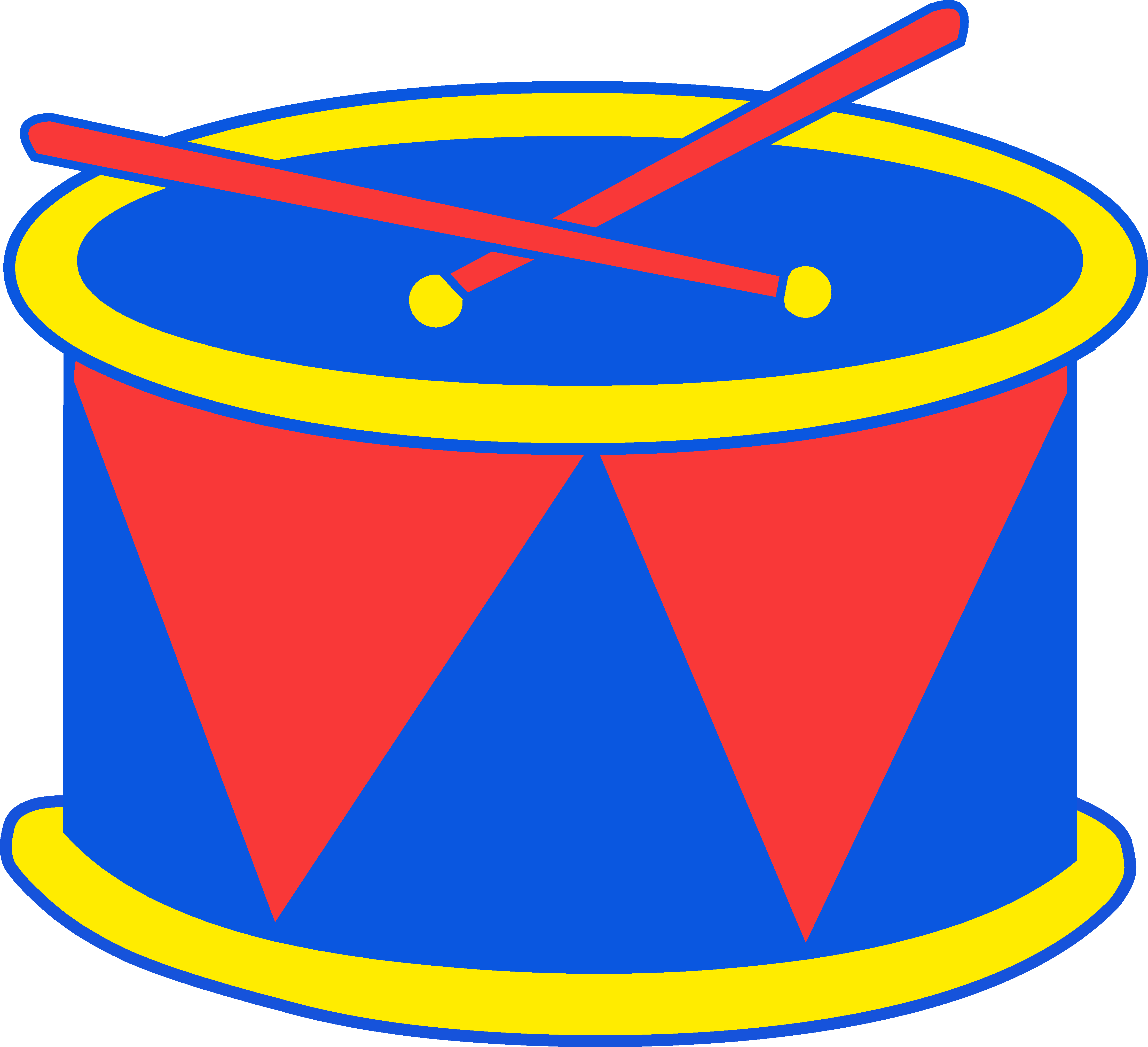 Drum Clip Art - Drum Clip Art (4446x4053)