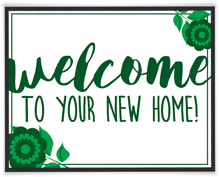 Perfect For Showings And Open Houses Download Our Free - Anniversaires De Mariage Et Amour Excuses Noir Par (750x750)