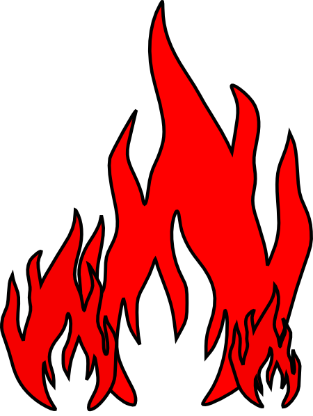 Fire 14 Clip Art At Clkercom Vector Online Royalty - Fire Clip Art (964x1280)