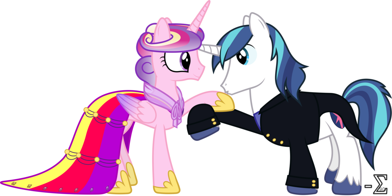 Princesa Cadance And Shining Armor (1265x632)