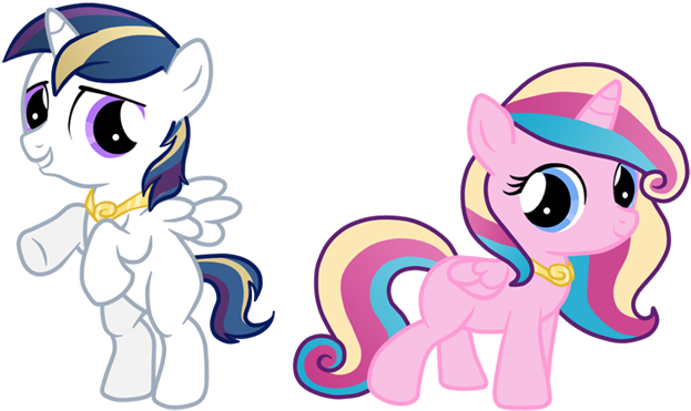 Egg Hatchlings Candence And Shining Armour By Teddy - My Little Pony Princess Skyla (700x450)