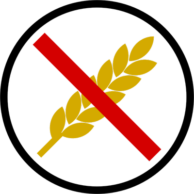No Gluten Allowed - Gluten Free Symbol Png (400x400)