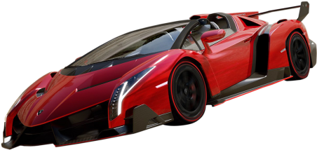 Carbon Fiber Domination On Red Lamborghini Veneno Roadster - Lamborghini Veneno In Dubai (600x450)