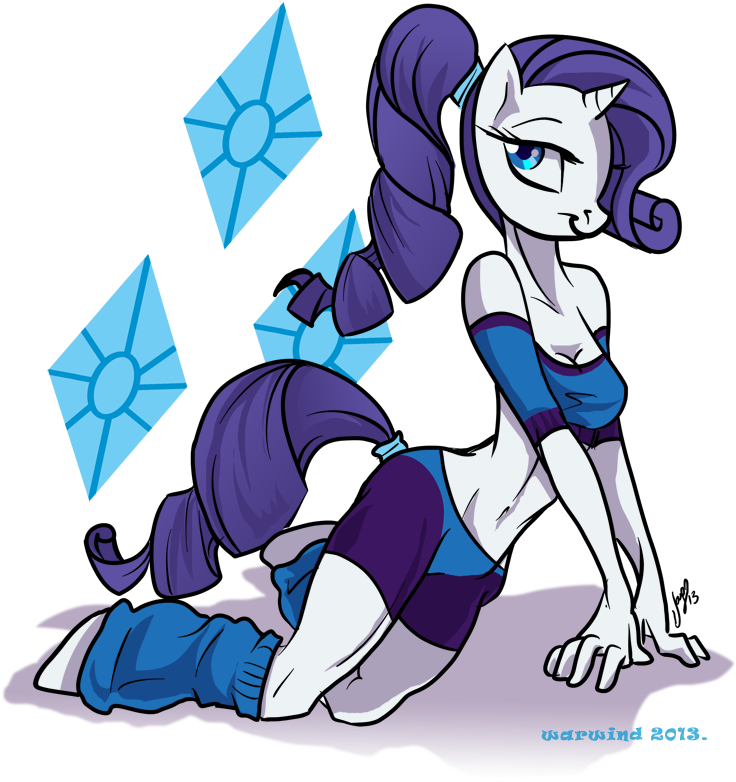 Mlp Anthro Rarity - Mlp Rarity Furry (800x800)