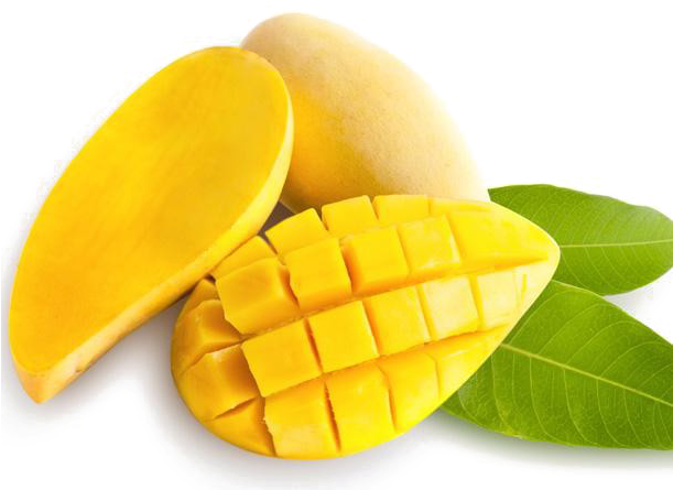 Sliced Mango Png Background Image - Mango Slices (610x476)