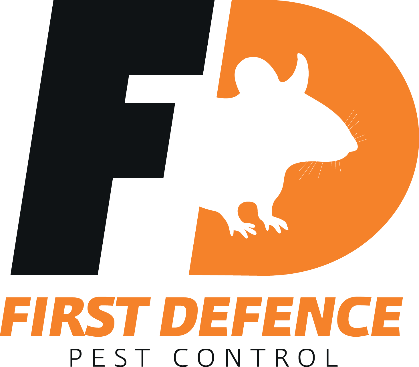 First Defence Pest Control - Pest Control Logos (1465x1282)