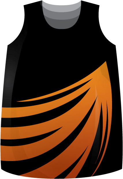 Mens Sublimated Cheerleading Vests - Team Colours Graffiti Design Sublimated Basketball (450x633)