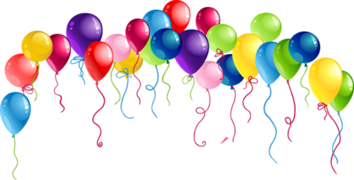Balloons - Fete Png (700x357)