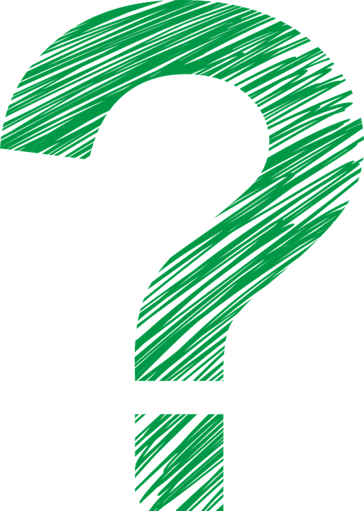 Free Vector Graphic - Green Question Mark Transparent Background (513x720)