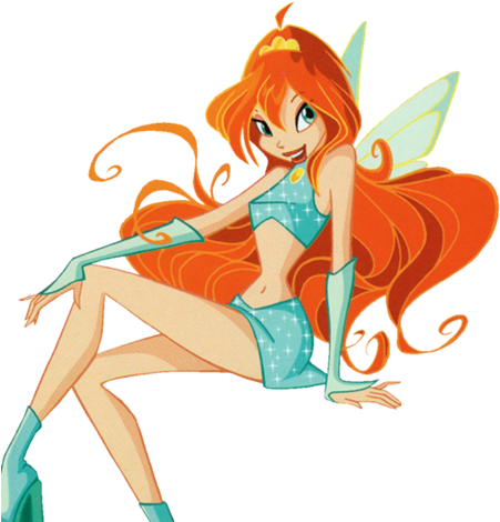 Bloom On Fairy Wings Winx Club Wiki - Bloom De Las Winx (463x480)