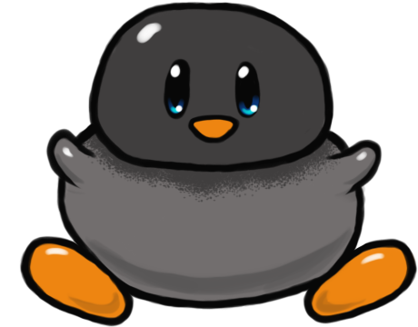 I Think We Will Go With The Big Eyed Penguin And Maybe - Cartoon (1000x1000)