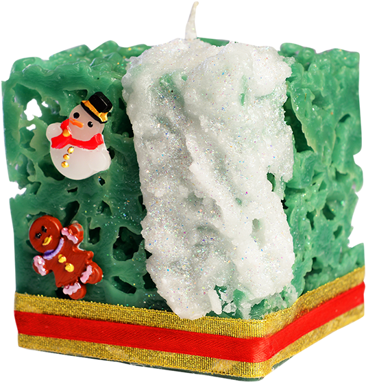 Christmas Day Candle Model - Portable Network Graphics (600x766)