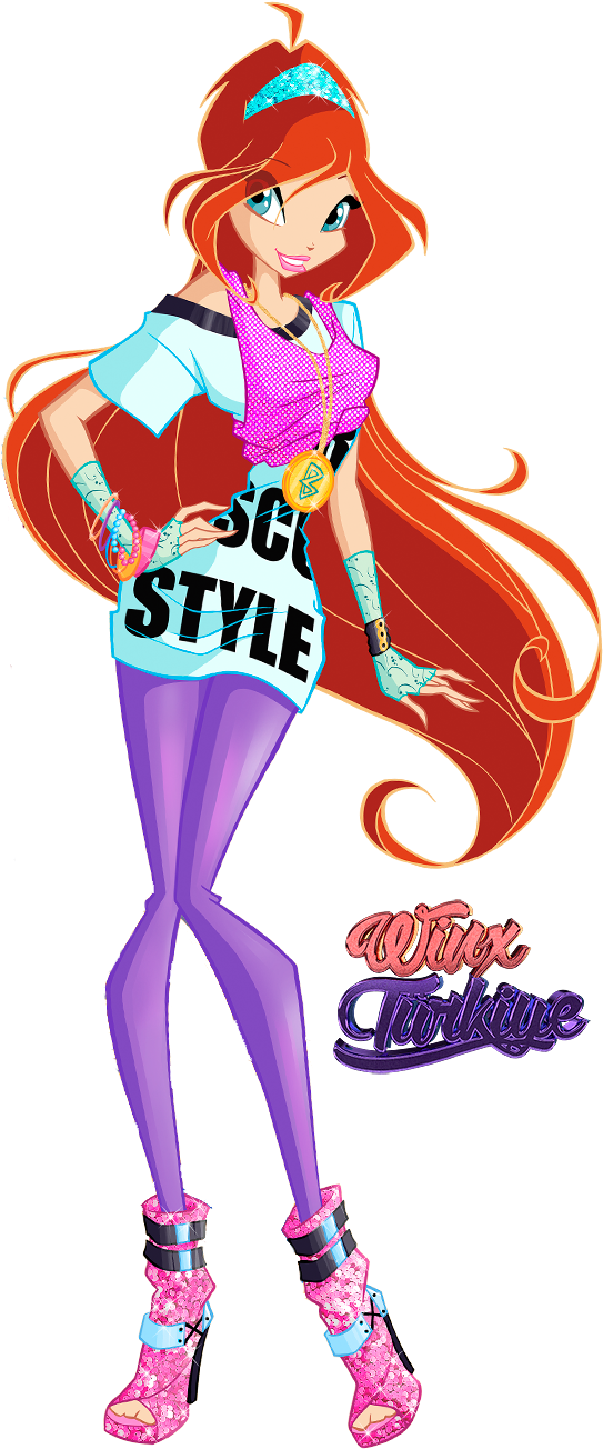 Distance Running Quotes - Пазл Winx Rocks The World Блум, 160 Элементов, Origami (560x1303)