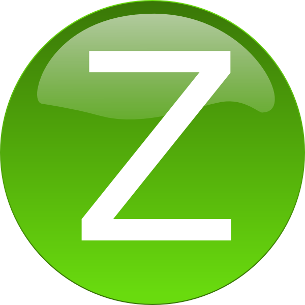 Green Z Svg Clip Arts 600 X 600 Px - C Clip Art (600x600)
