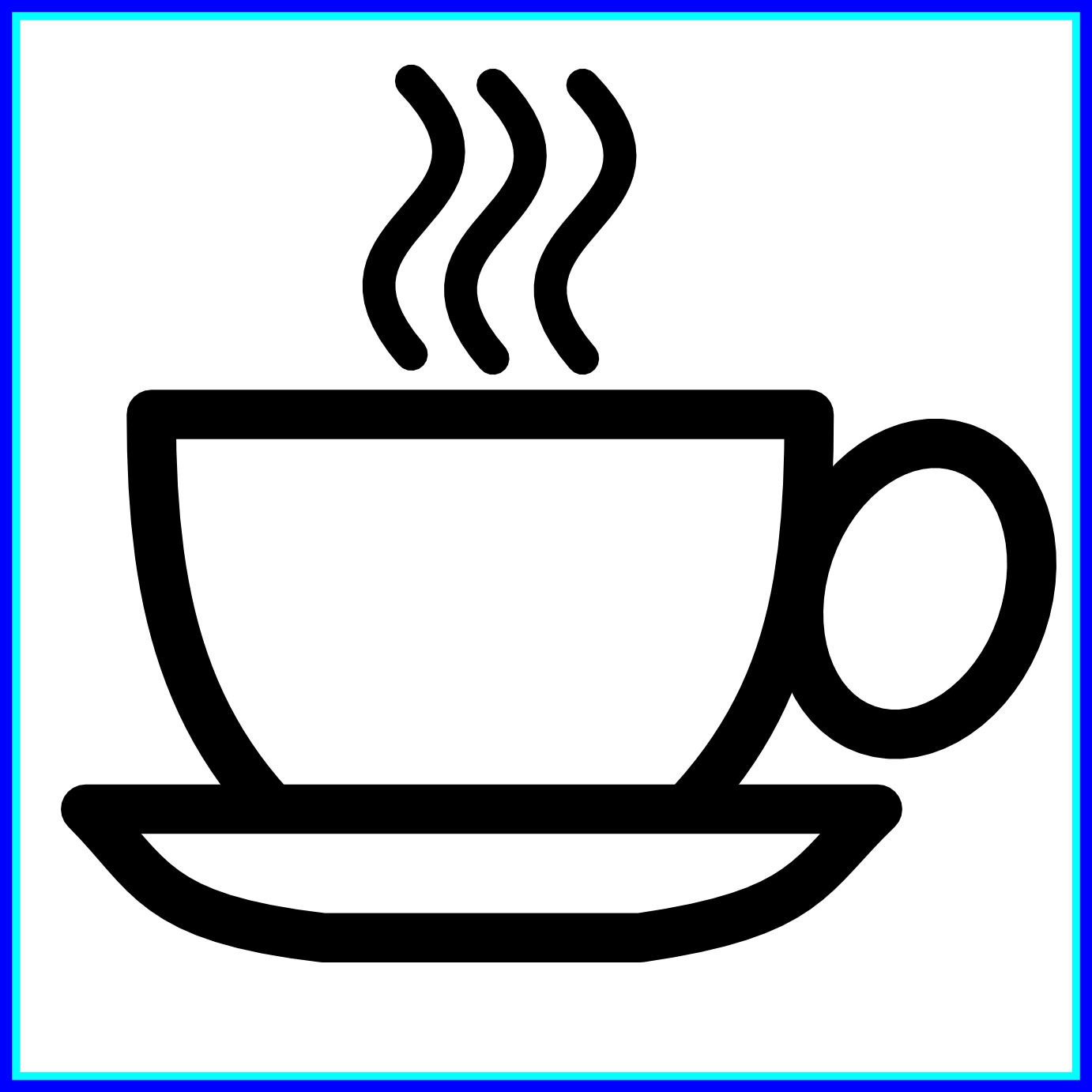 Marvelous Coffee Clipart Black And White Hotel Of B - Coffee Cup Clip Art (1382x1382)