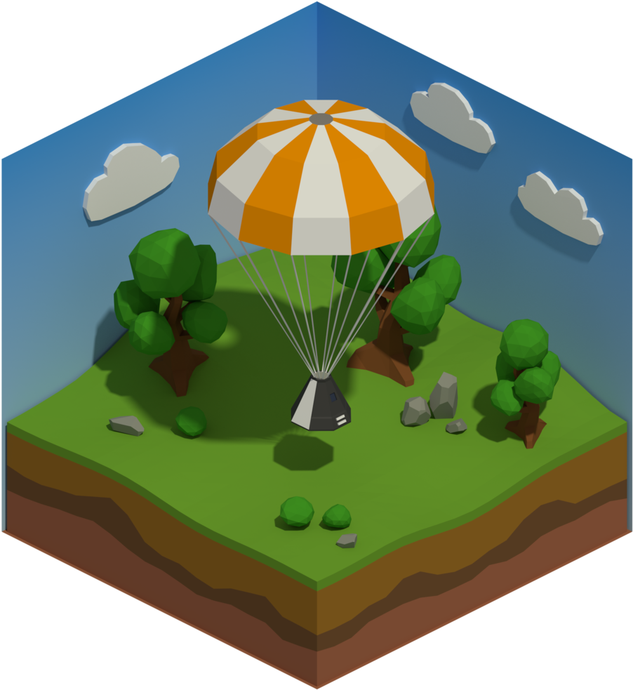 Back Home - Diorama Png (1024x1024)