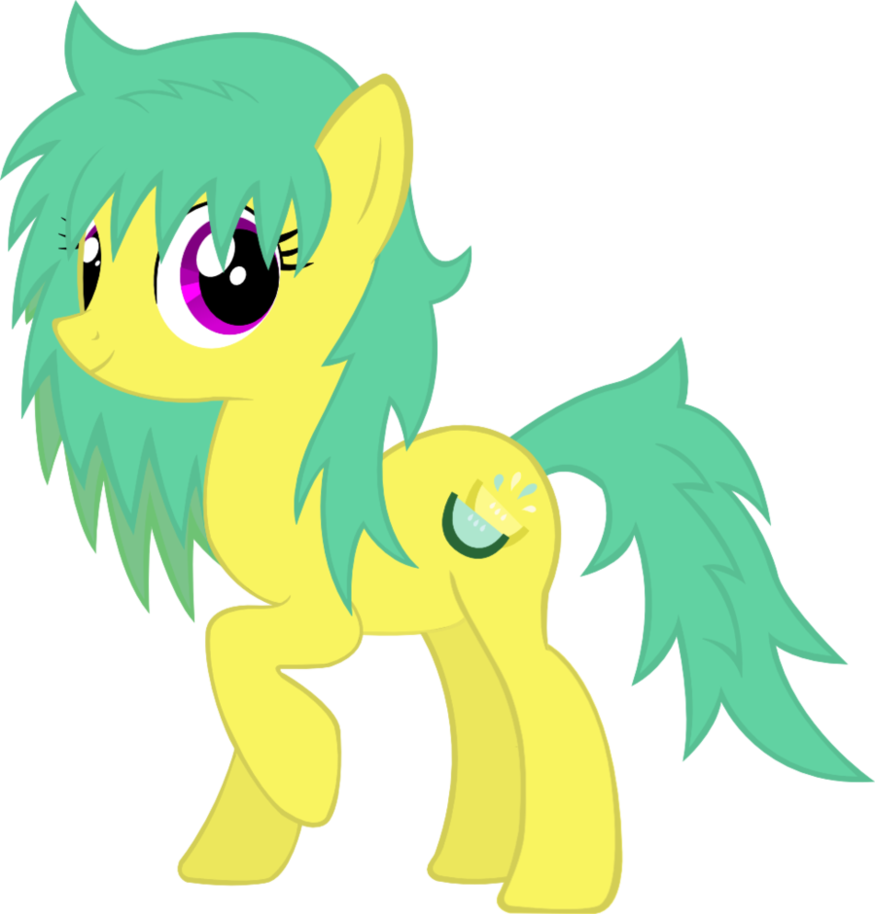 Lemon Lime Vector By Artpwny - Cartoon (875x914)