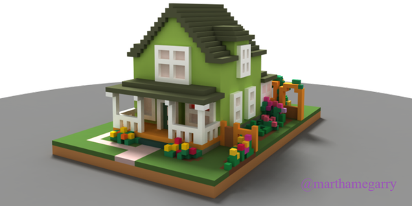 #magicavoxel - Twitter Search - House (600x300)