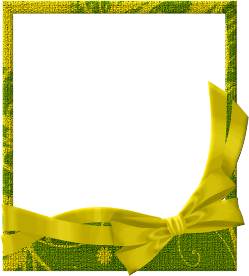 Brilliant Yellow Frame Png Green And Yellow Transparent - Green And Yellow Frame (600x600)