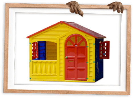 Playschool Toy House In Picture Frame - Net Çocuk Ilk Adımlar Dizisi Sözcükler 24-36 Ay (500x350)