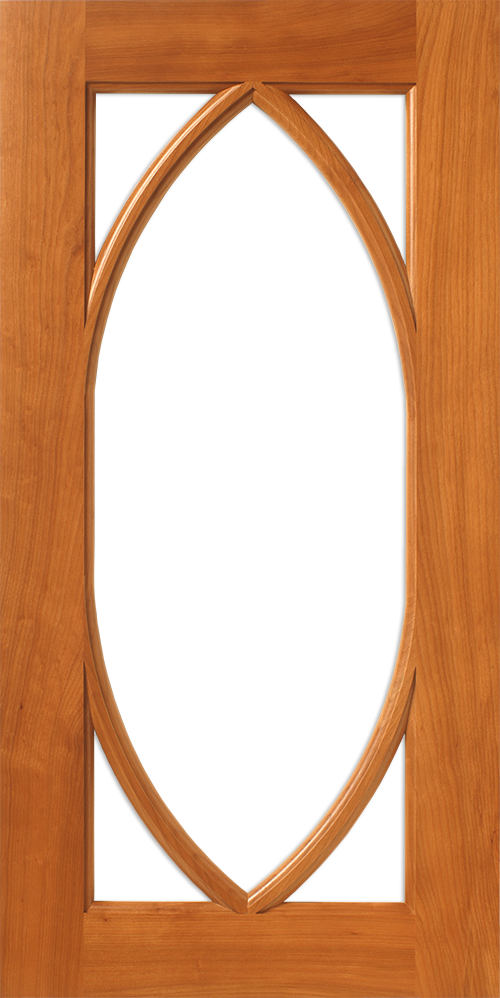 Gothic Cabinet Door Frame With Mullions - Circle (500x998)