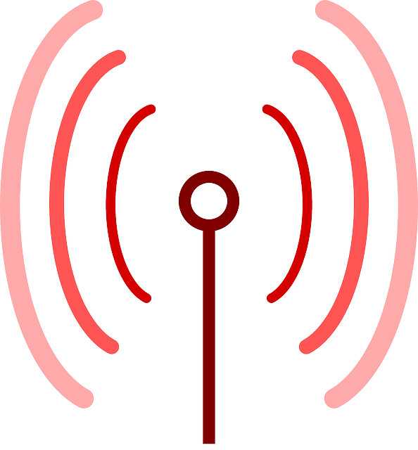 Computer, Network, Icon, Wireless, Symbol - Animated Gif Antenna (594x640)