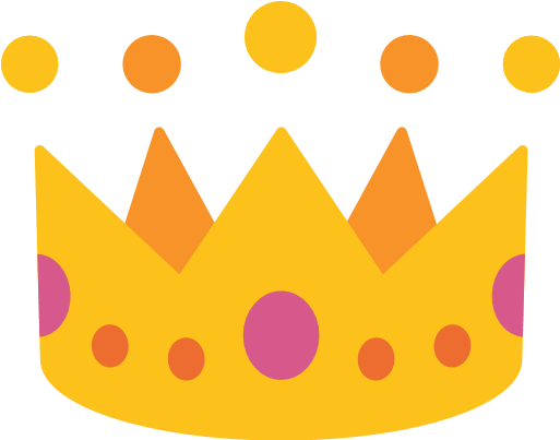Crown Emoji For Facebook - Emojis De Twitter Png (2000x2000)