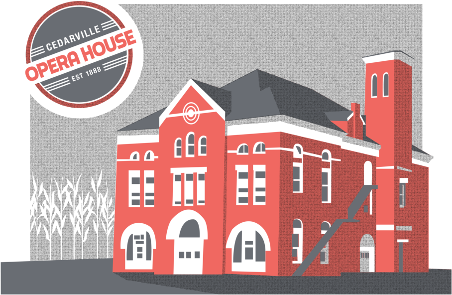 Silk Screen Opera House Poster One Screen Color-02 - Silk Screen Opera House Poster One Screen Color-02 (1000x679)