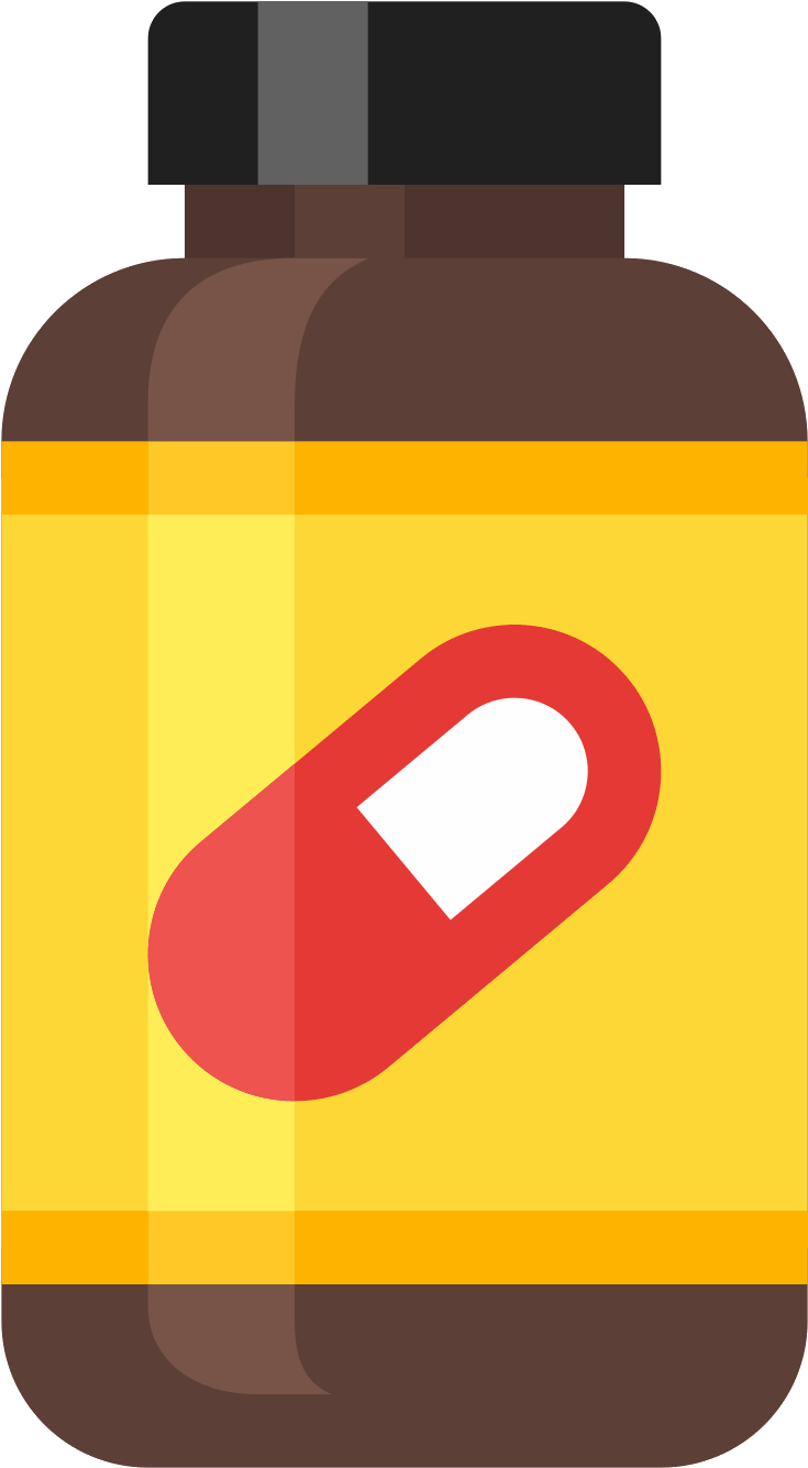 Supplement Bottle Icon - Drug Bottle Icon Png (1600x1600)