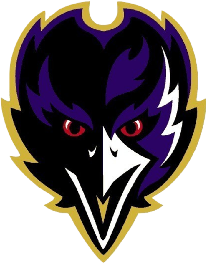 St Roch Catholic Ravens - Baltimore Ravens Alternate Logo (720x915)