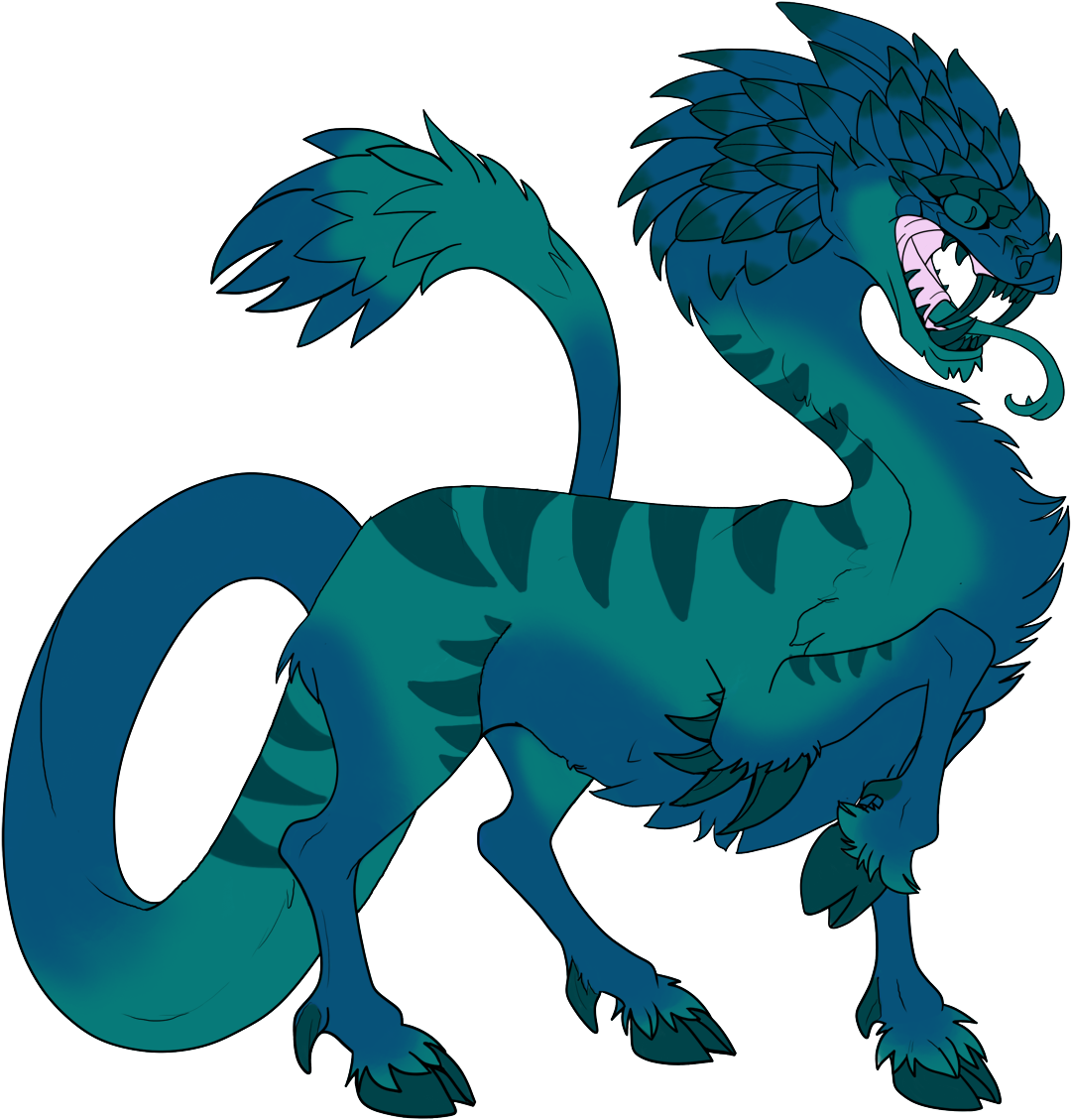 Questing Beast Contest Edited 2 By The Raven Draws - Illustration (1200x1200)