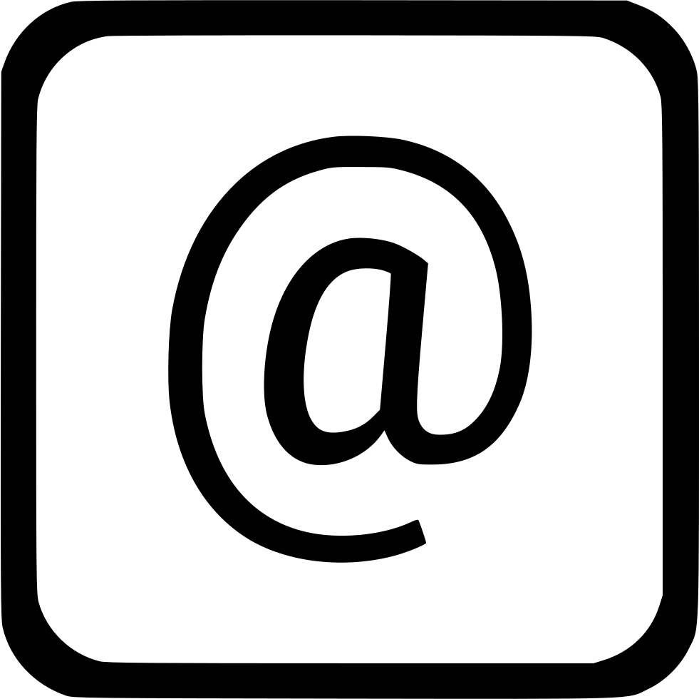 Key Mail Sign Label Comments - Icon (981x980)