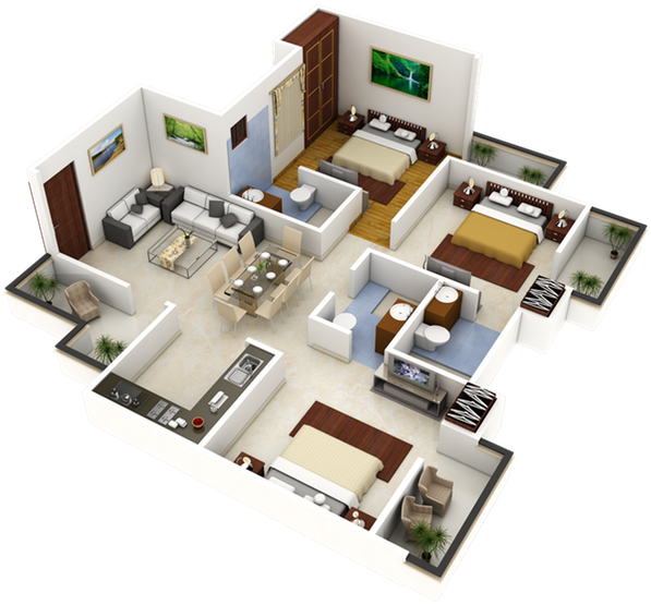 Home Decor Medium Size Tech N Gen Residencial 3d Elevation - Planos De Casas Pequeñas (797x598)