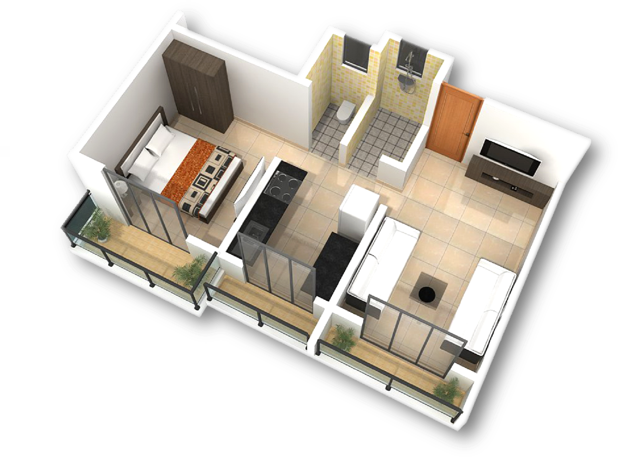 Floor Plan And Construction Images - Upper Thane Lodha Project (1270x1049)