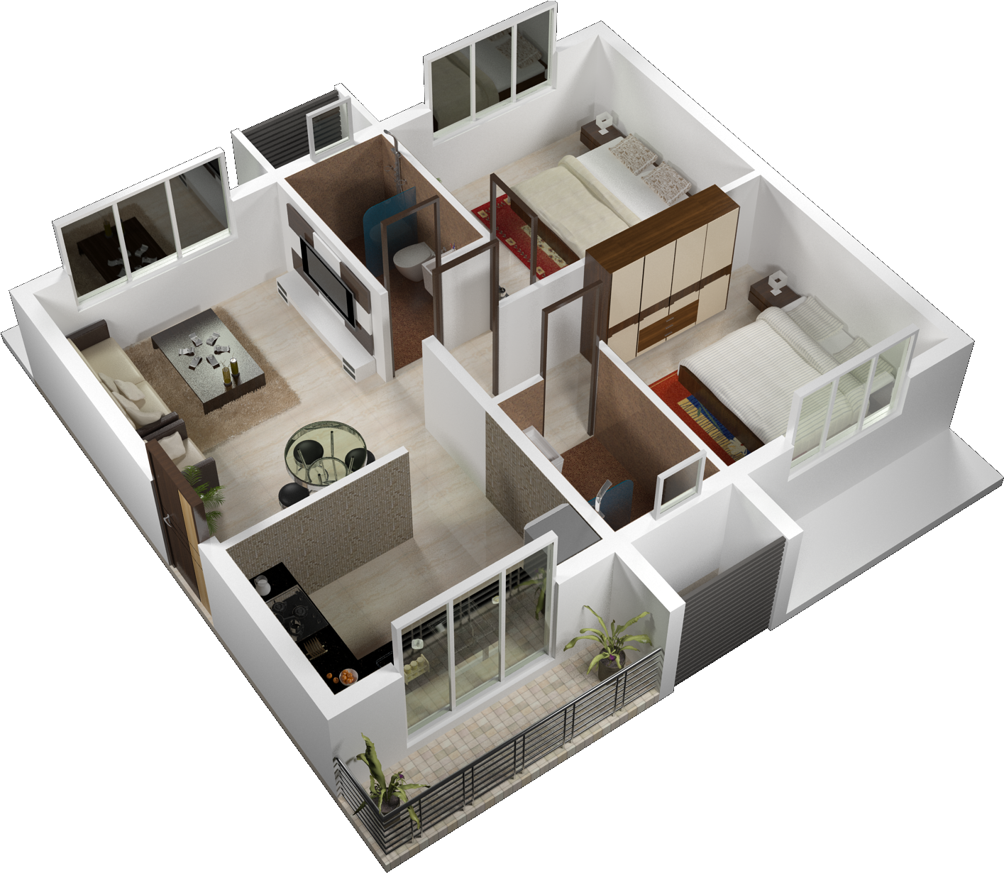 Staggering 3d House Plans In Chennai 10 600 Sq Ft Plan - Staggering 3d House Plans In Chennai 10 600 Sq Ft Plan (1470x1257)